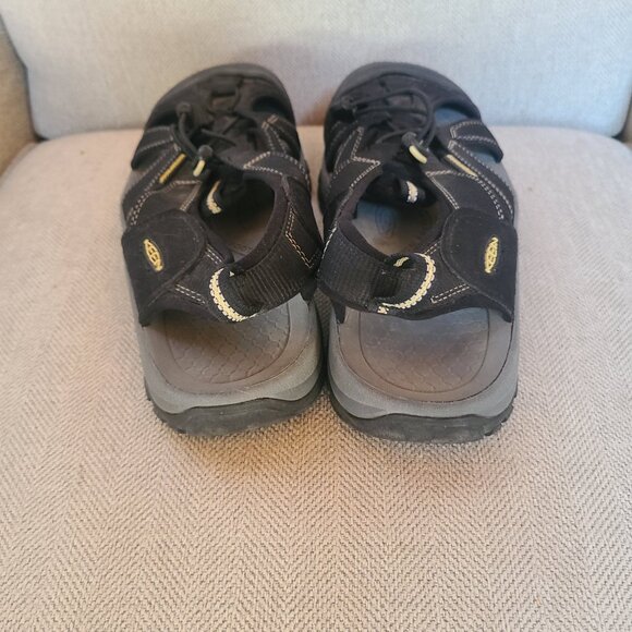KEEN Venice H2 Hiking Sandals Men 10.5 Black All Terrain Sport Waterproof - Picture 12 of 12